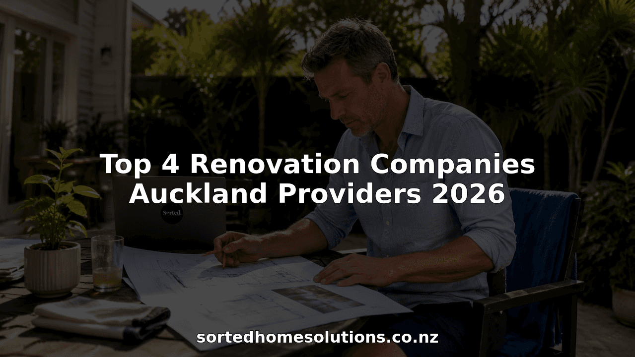 Top 4 Renovation Companies Auckland Providers 2026